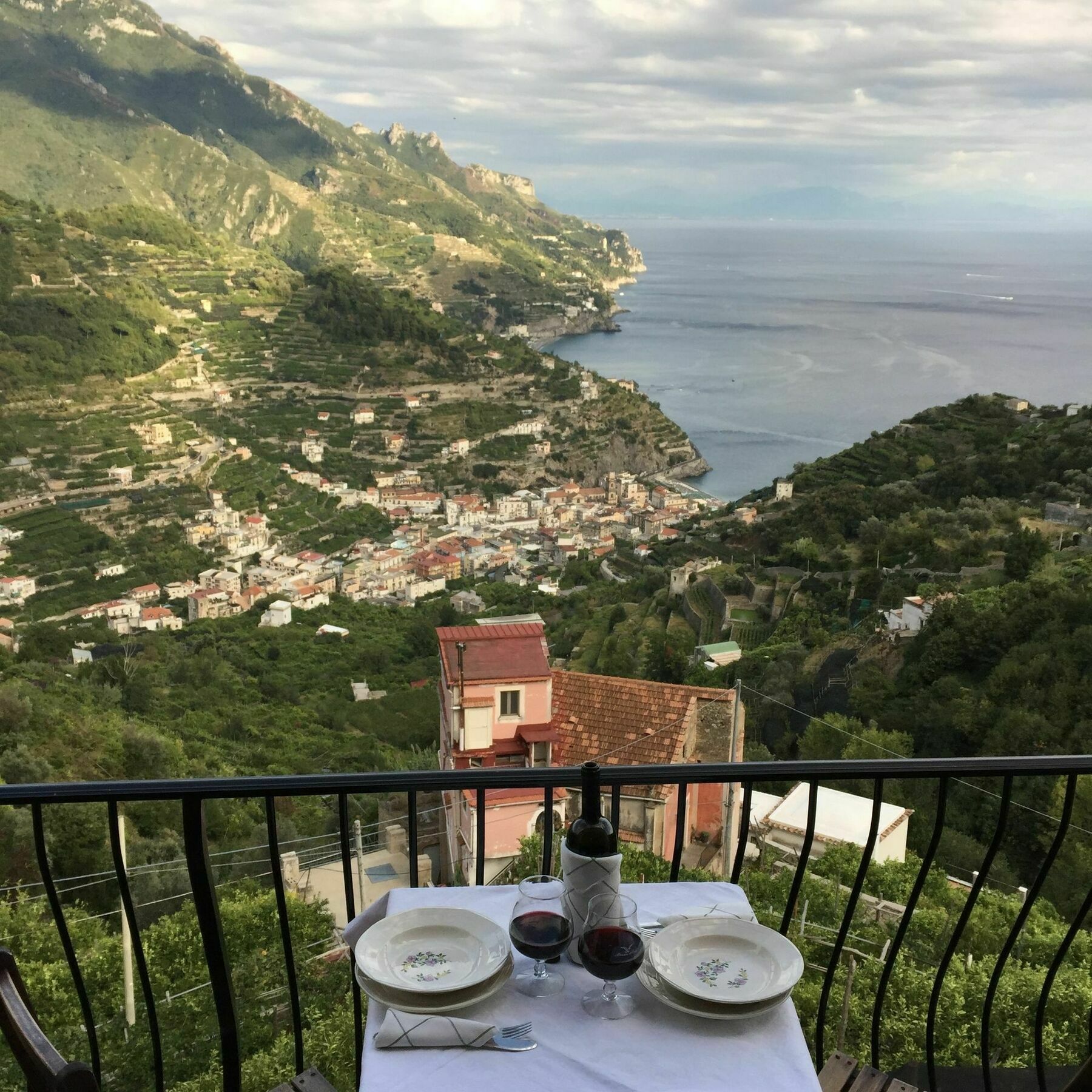 Apartament Casa Rossa Ravello Zewnętrze zdjęcie