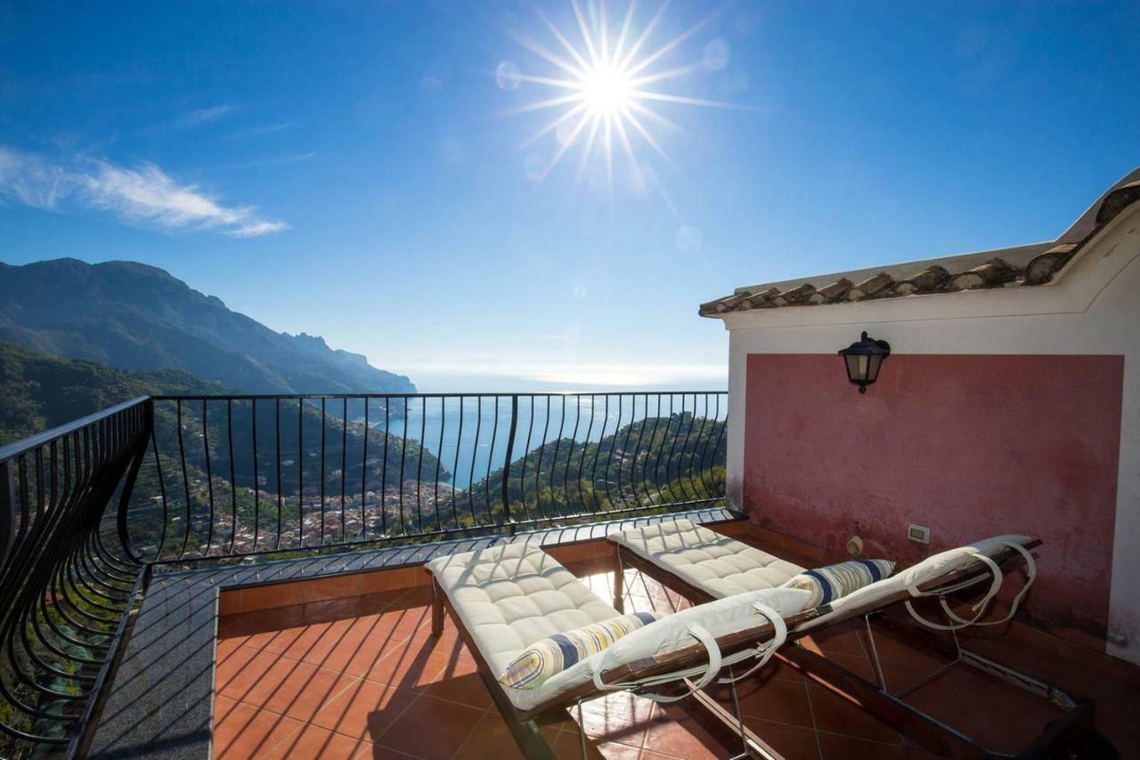 Apartament Casa Rossa Ravello Zewnętrze zdjęcie